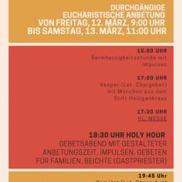 Hier erfahren Sie Informationen zum Ablauf