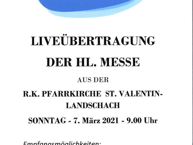 Übertragung Radio Maria