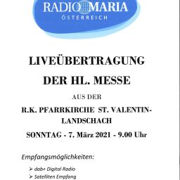 Übertragung Radio Maria