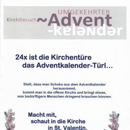 UMgekehrter Aventkalender KFB 2023